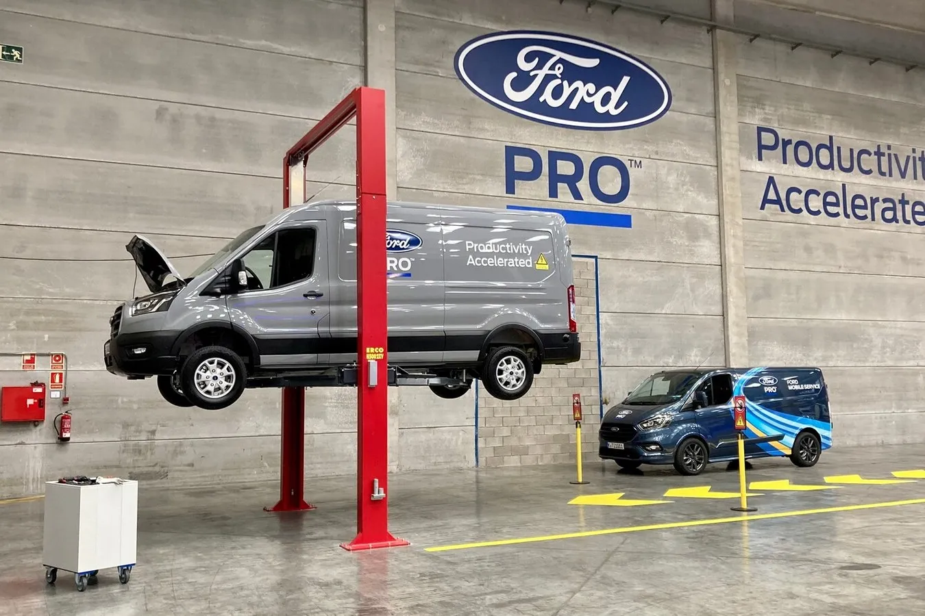 Ziel von „Ford Pro“: Mehr Effizienz und Produktivität beim Nutzfahrzeug-Betrieb.