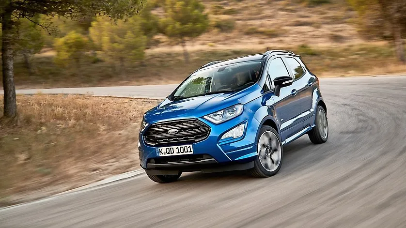 Ford Ecosport 1.0 Eco Boost: Mit 1.100 Euro Wartungskosten in drei Jahren müssen Fuhrparkverantwortliche für das kleinste SUV aus dem Hause Ford rechnen.