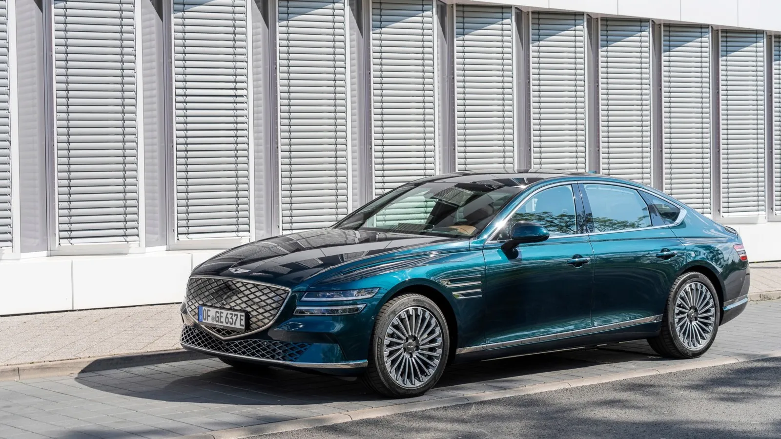 Platz 6 mit 51,5 Prozent Händlereinkaufswert: der Genesis Electrified G80 Luxury.