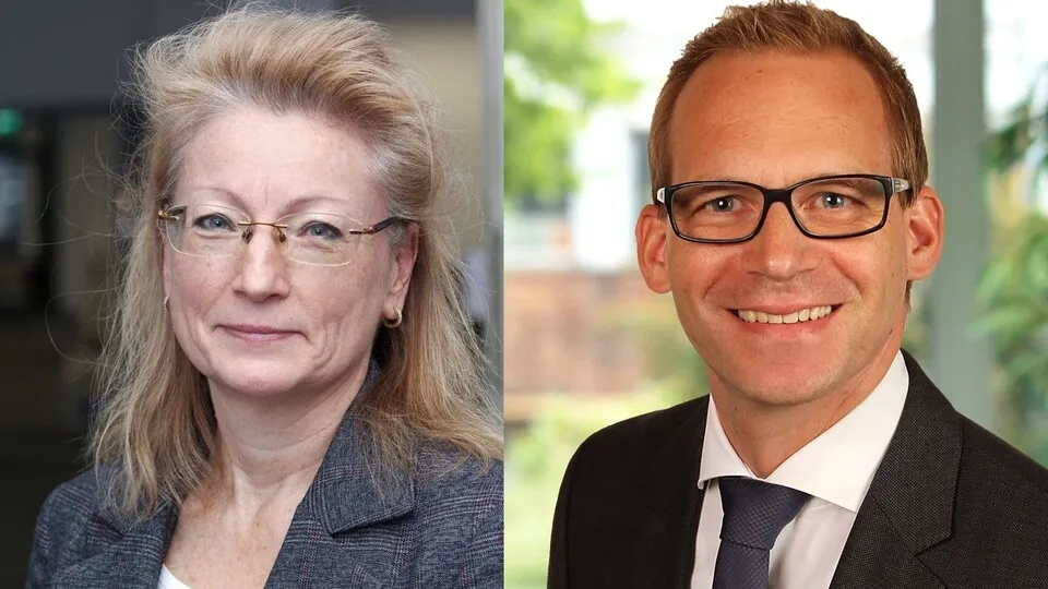 Kerstin Glanzmann-Schaar und Wilhelm Buchmüller im bfp-Gespräch für die Groß- und Gewerbekundenstrategie von Ford.