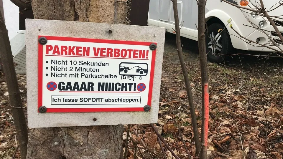 Recht: Schilder dürfen nicht verwirren