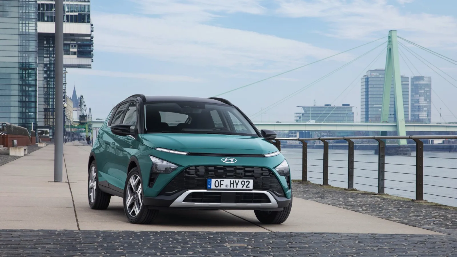 Hyundai Bayon 1.0 T-GDI DCT Prime: 54 oder 51 Cent Betriebskosten je Kilometer bei 36 oder 48 Monaten Haltedauer.