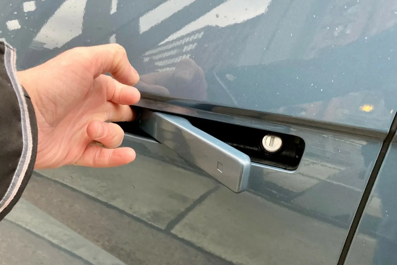 Nicht wirklich praktisch: Die Türhebel des Hyundai Ioniq 5.