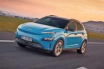 Hyundai Kona Elektro: 32 oder 34 Cent je Kilometer bei 36 oder 48 Monaten Haltedauer.
