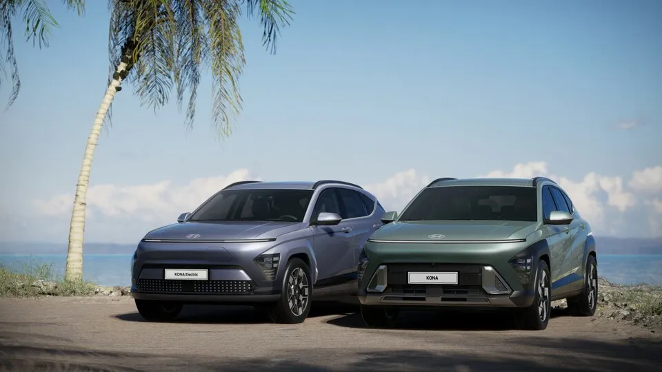 2023 rollt der Hyundai-Bestseller Kona in zweiter Generation auf die Straße: als Benziner, Vollhybrid und Elektroauto.