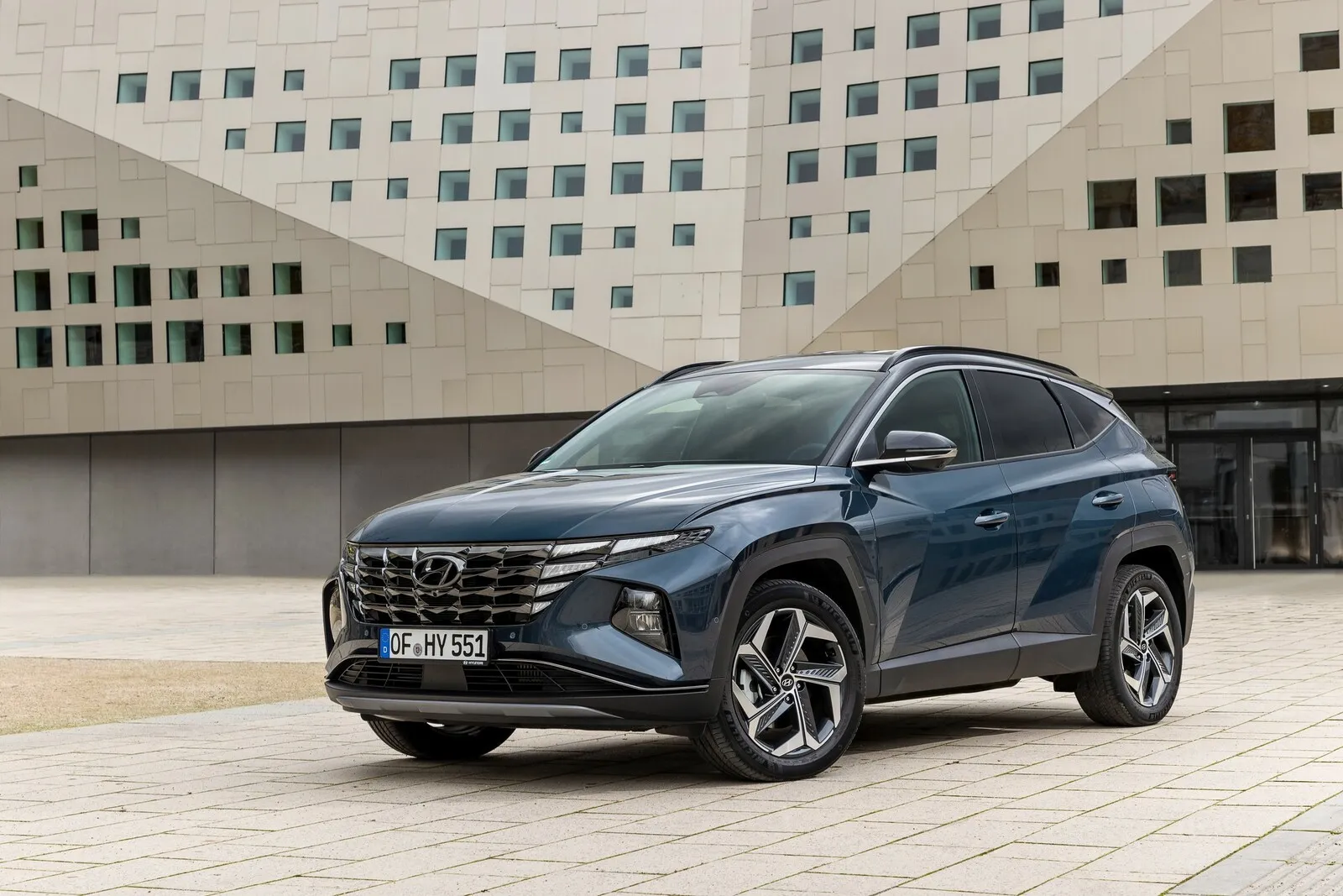 Platz 2 mit 50,7 Prozent Händlereinkaufswert: der Hyundai Tucson 1.6 T-GDI AWD DCT Trend.