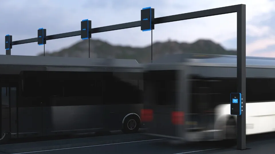 Bei der zertifizierten Ladelösung von i-charging können Benutzereinheit und Dispenser räumlich getrennt installiert werden.