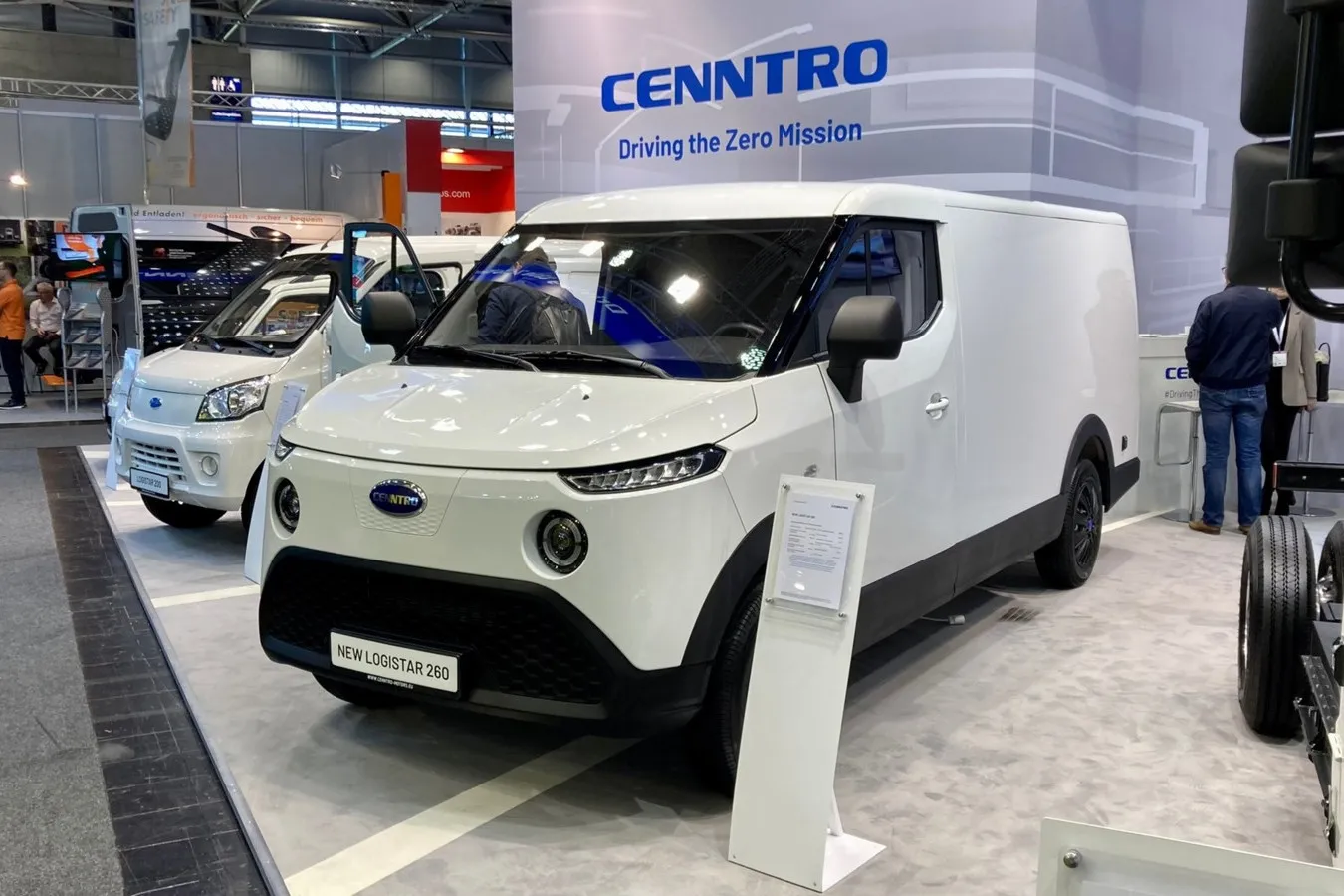 Cenntro stellte den Logistar 260 in Hannover aus.