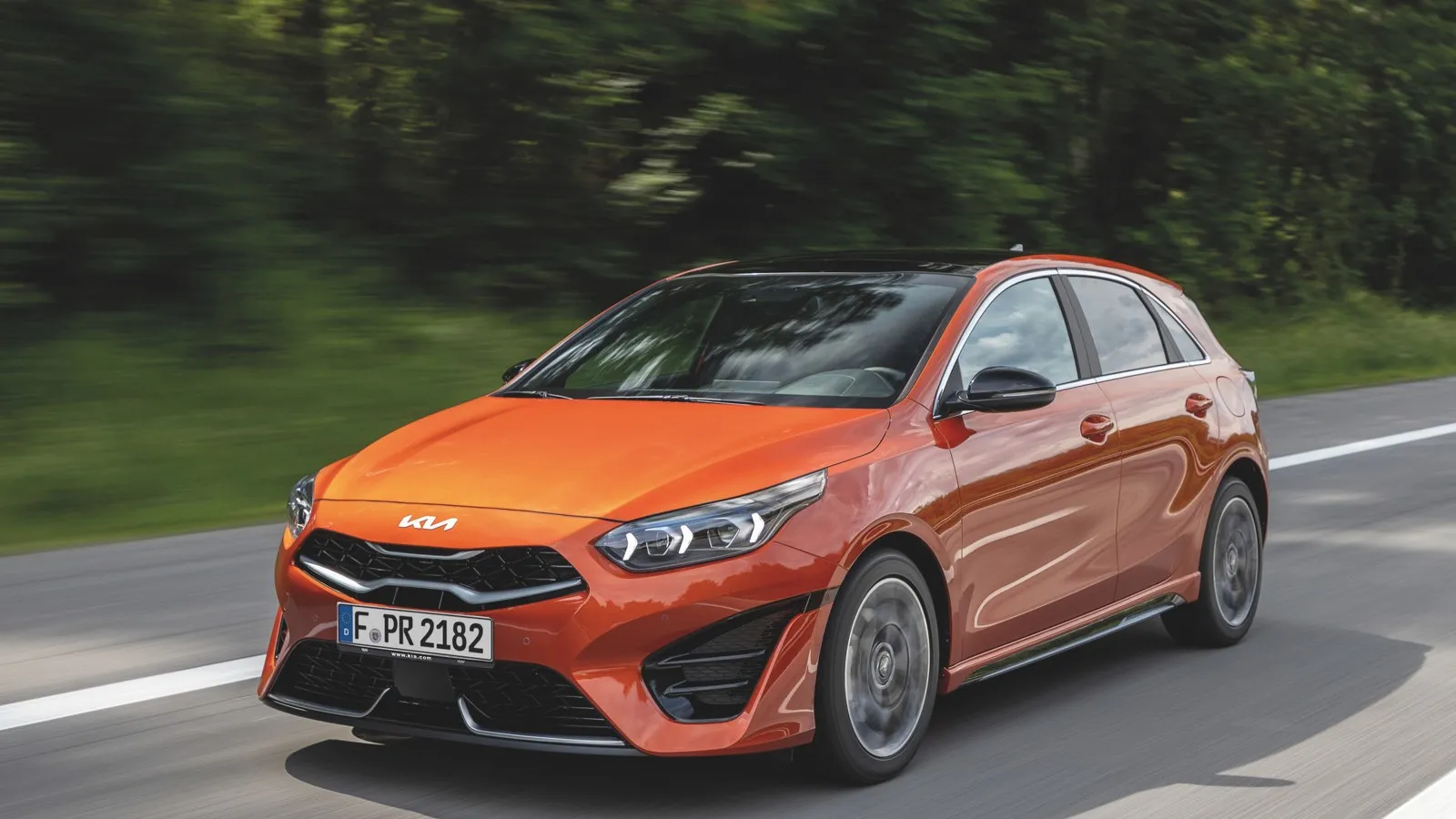 Platz 5 mit 45,9 Prozent Händlereinkaufswert: der Kia Ceed 1.5 T-GDI DCT.