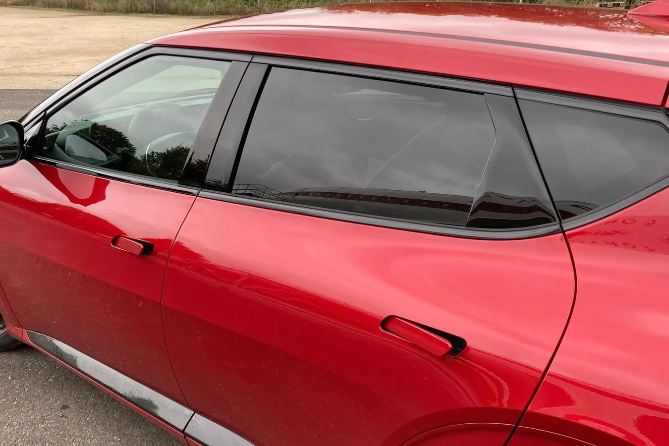 Die Türgriffe des Kia EV6 fahren nur bei Bedarf aus.