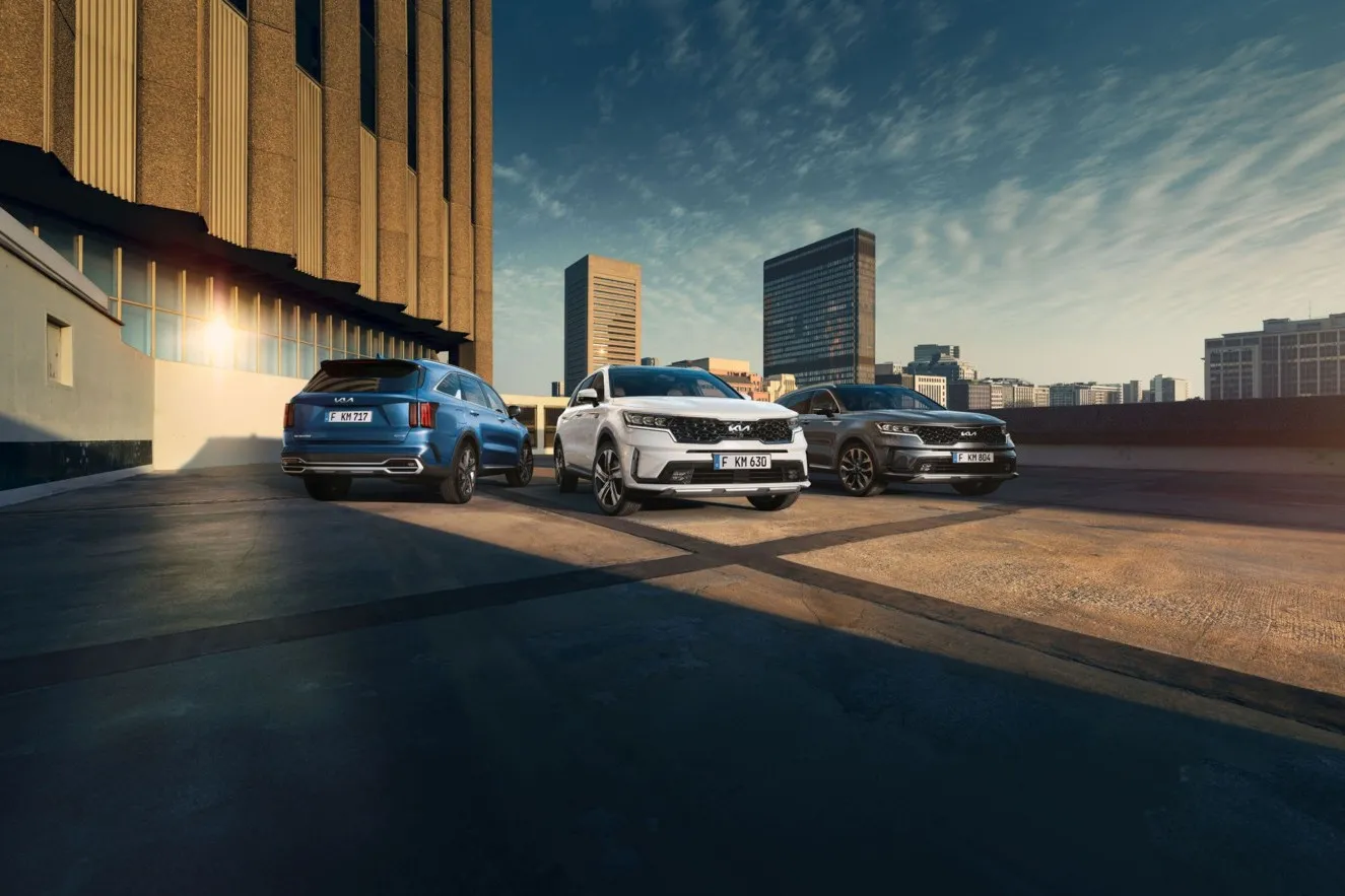 Kia Sorento 2.2 CRDi AWD: Platz drei erreicht Kias – nach dem EV9 - zweitgrößtes SUV. Für den Sorento fallen in drei Jahren 3.006 Euro Wartungskosten an.