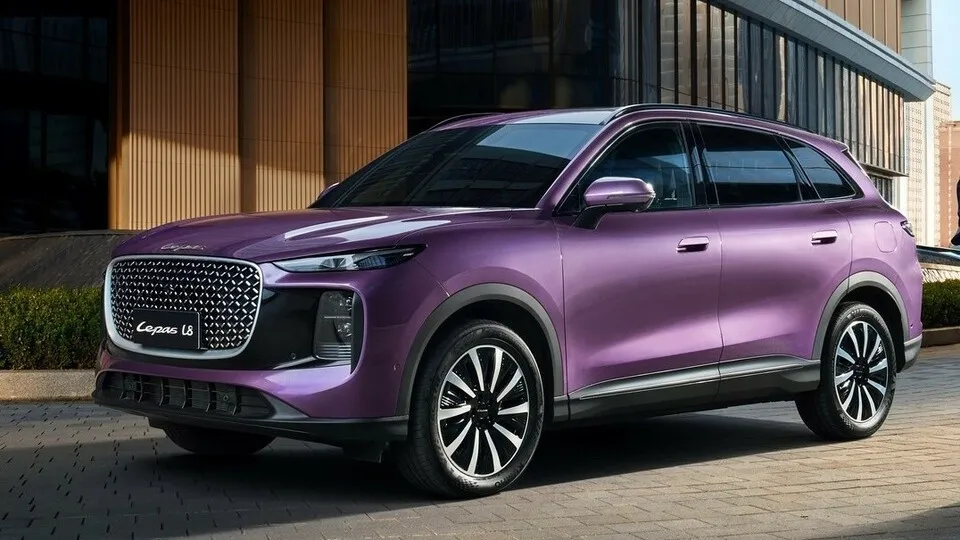 Das E-SUV L8 dürfte das erste Modell von Lepas in Europa sein.