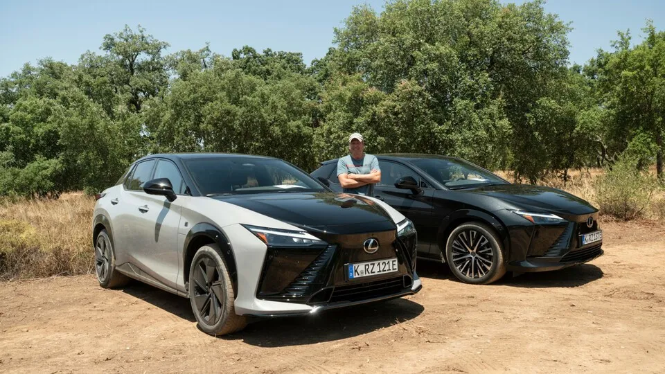Bei der internationalen Fahrvorstellung im portugiesischen Faro konnte Bfp-Autor Michael Neher das wegweisende Steer-by-Wire-System im neuen Topmodell RZ 550e F-Sport testen.