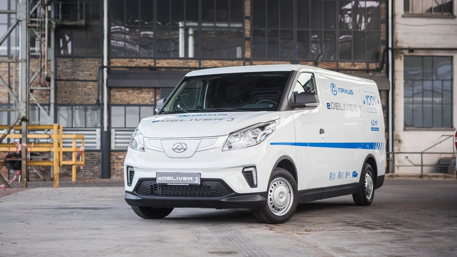 Die SAIC-Marke Maxus ist in Deutschland mit – überwiegend elektrischen – Transportern wie dem eDeliver 3 …