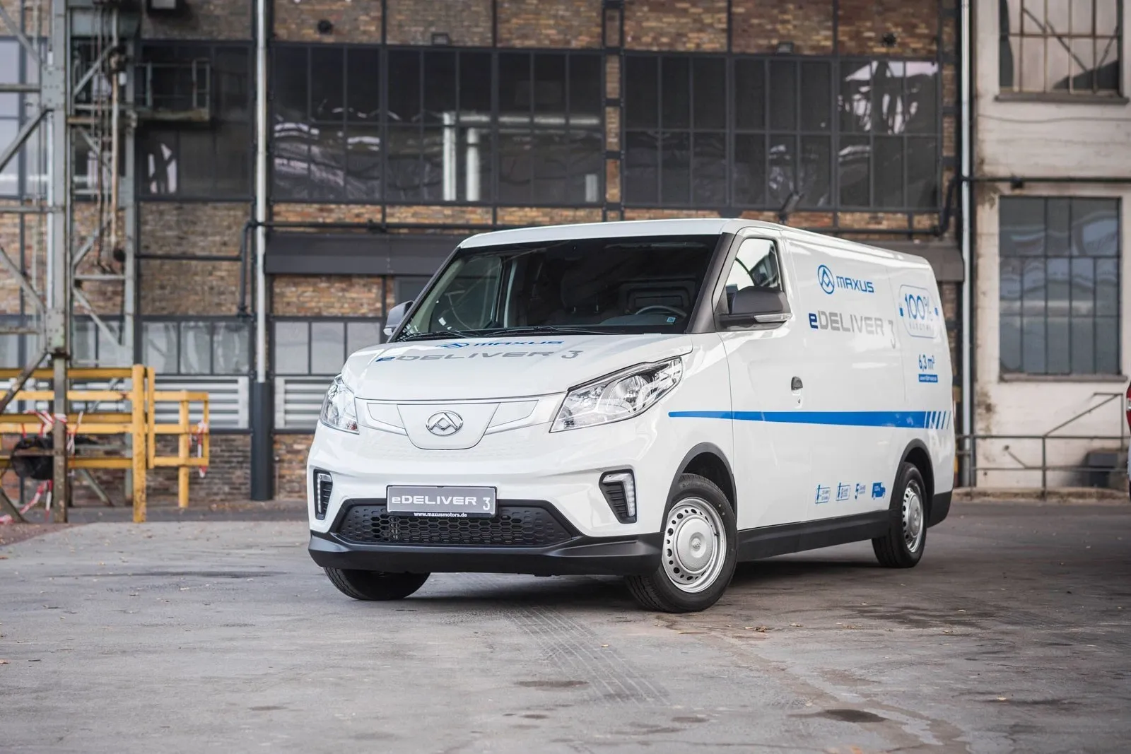 Die SAIC-Marke Maxus ist in Deutschland mit – überwiegend elektrischen – Transportern wie dem eDeliver 3 …