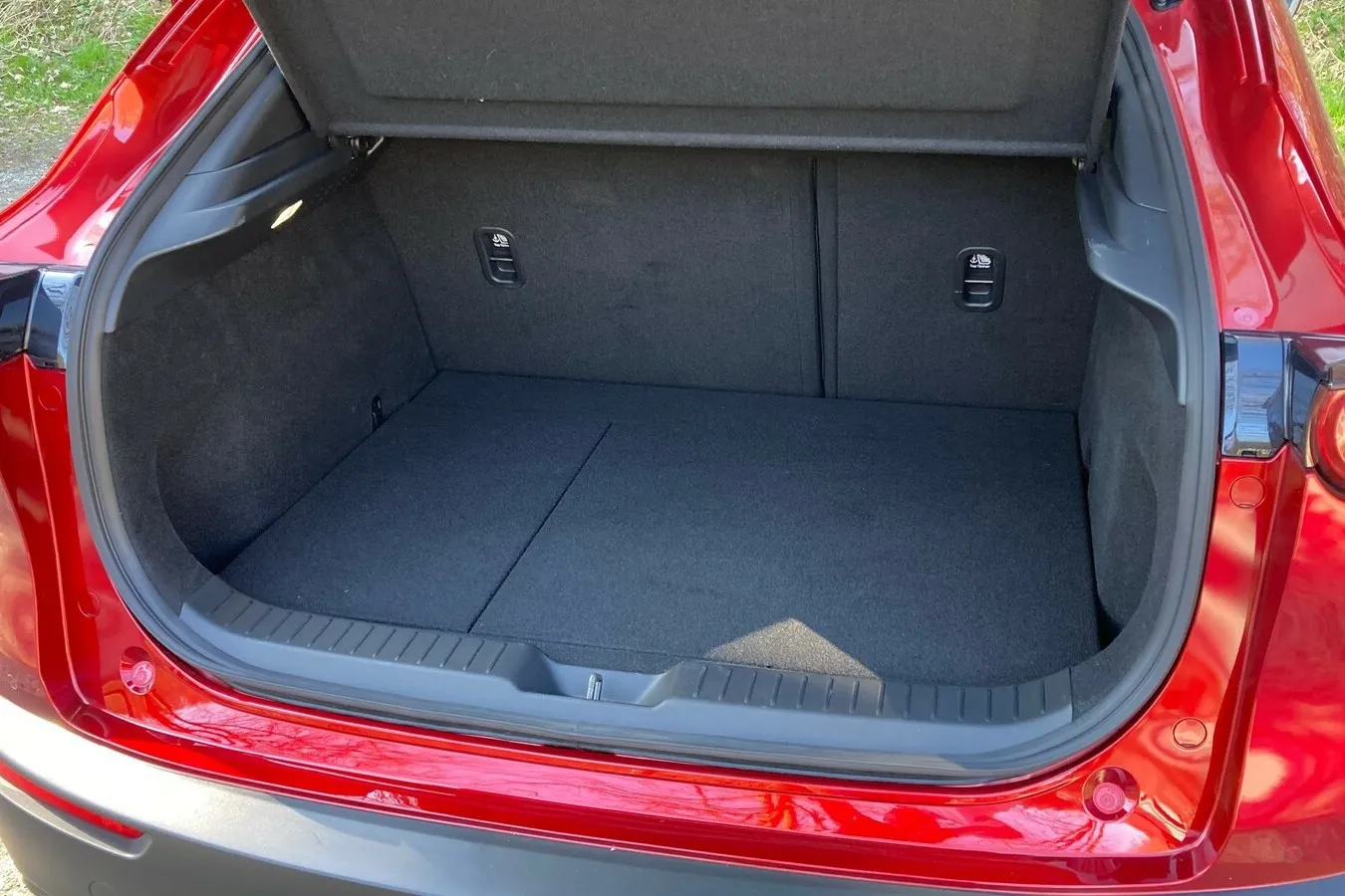 430 bis 1.406 Liter fasst der Kofferraum des Mazda CX-30.