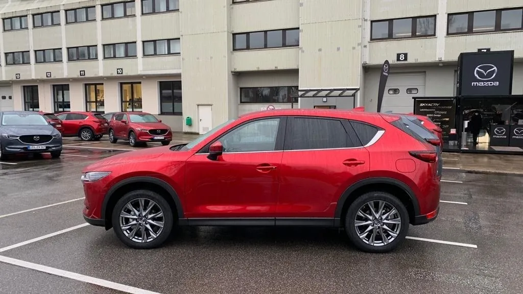 Auch die Seitenlinie des SUVs- bleibt im neuen Modelljahr unangetastet.