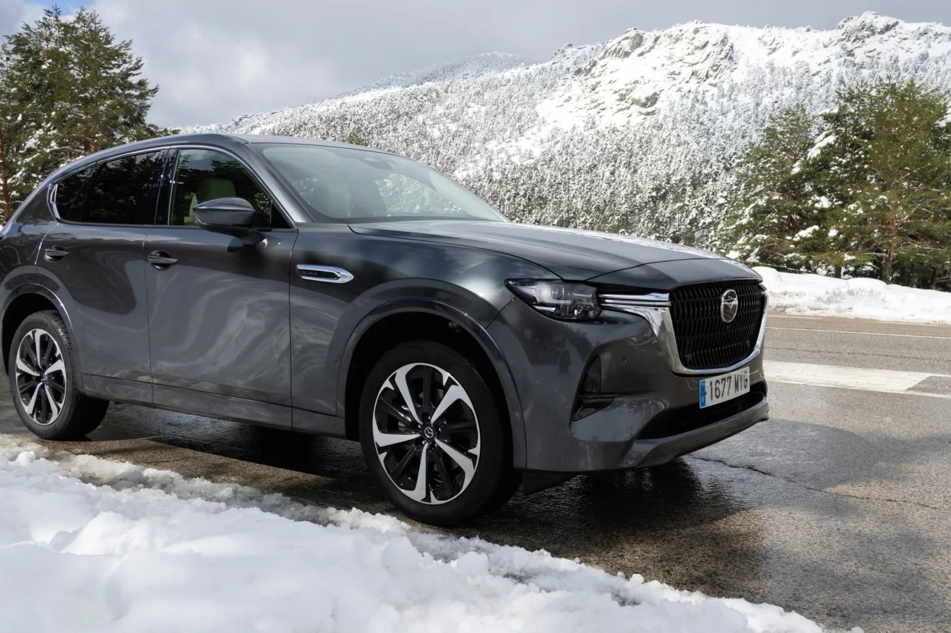 Äußerlich bleibt beim Mazda CX-60 Update alles beim Alten.