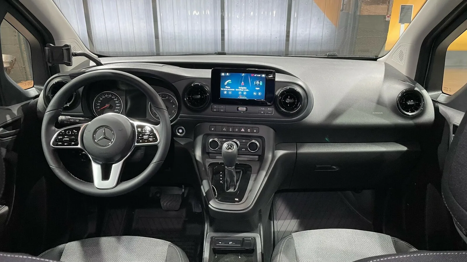 Optional gibt es den neuen Citan auch mit dem Infotainmentsystem Mercedes Me.