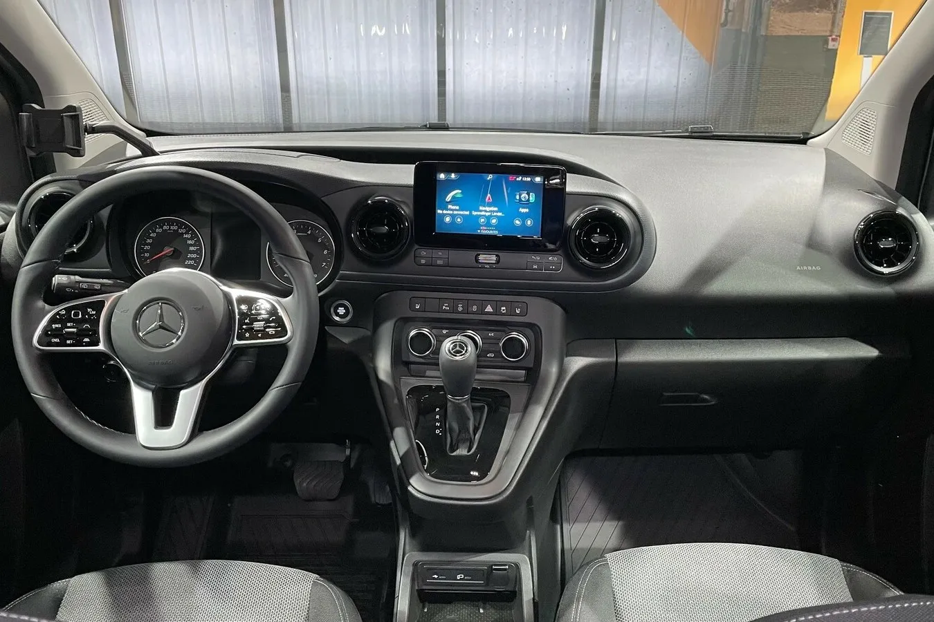 Optional gibt es den neuen Citan auch mit dem Infotainmentsystem Mercedes Me.