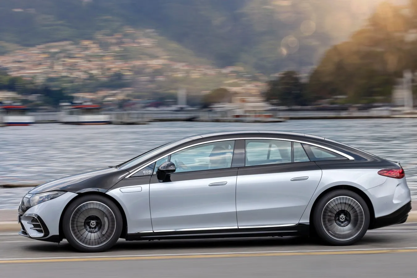 Platz 8 mit 48,7 Prozent Händlereinkaufswert: der Mercedes EQS 580 4Matic.