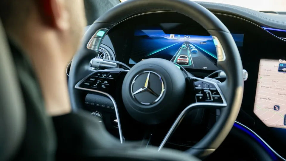 Level 3 auf dem Highway: Mit ausgewählten Mercedes-Benz-Fahrzeugen ist das in Kalifornien jetzt möglich.