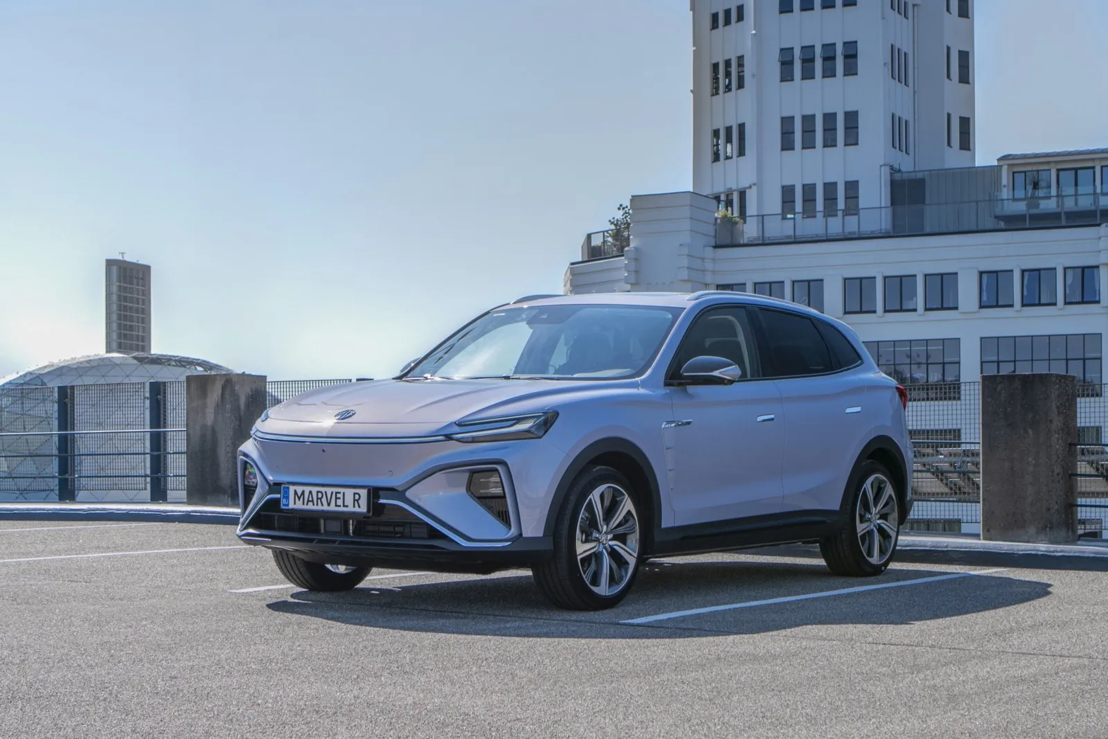 Platz sieben mit 47,2 Prozent Händlereinkaufswert: der MG Marvel R Electric Comfort.