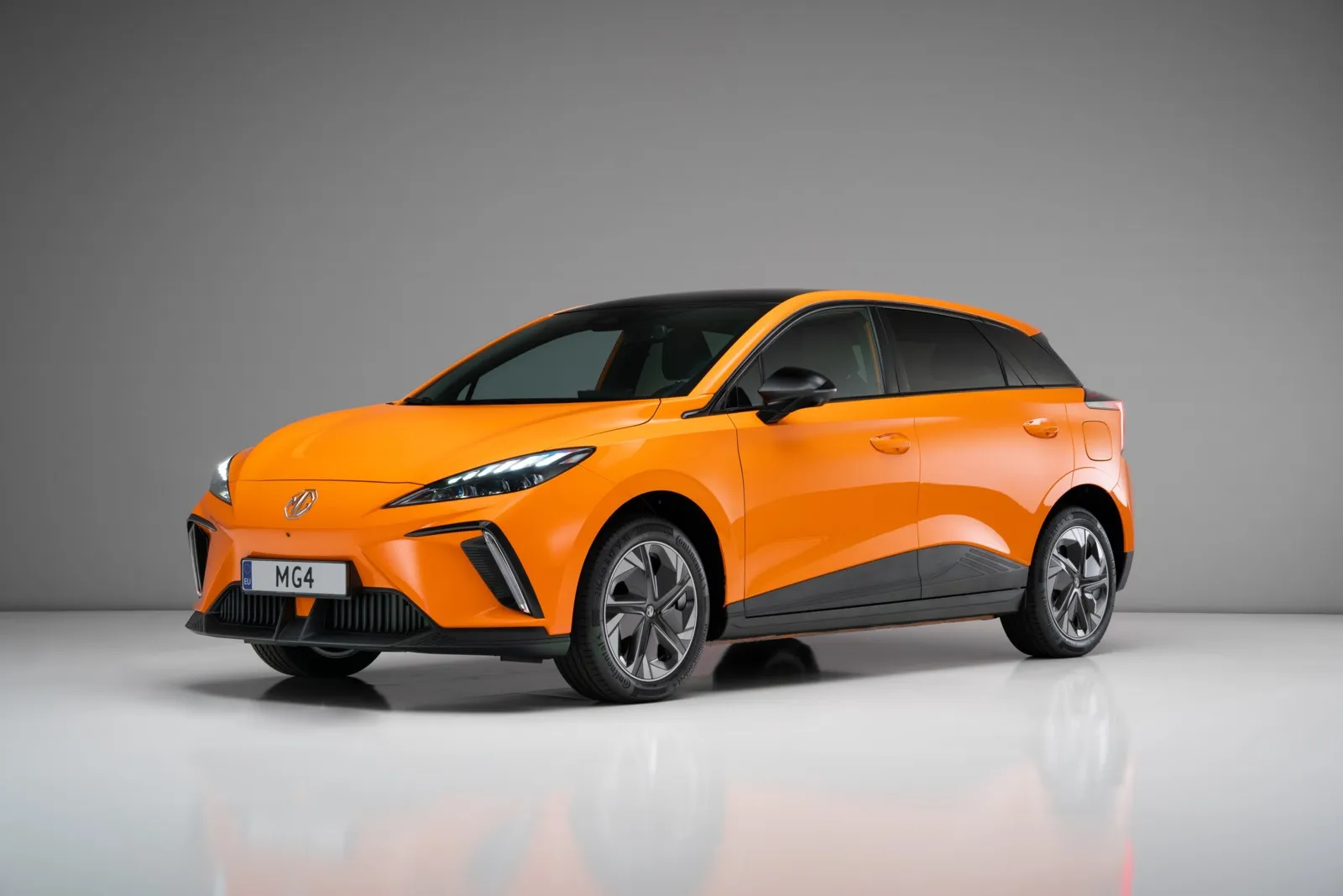… das neue Elektro-Kompaktauto MG 4, …