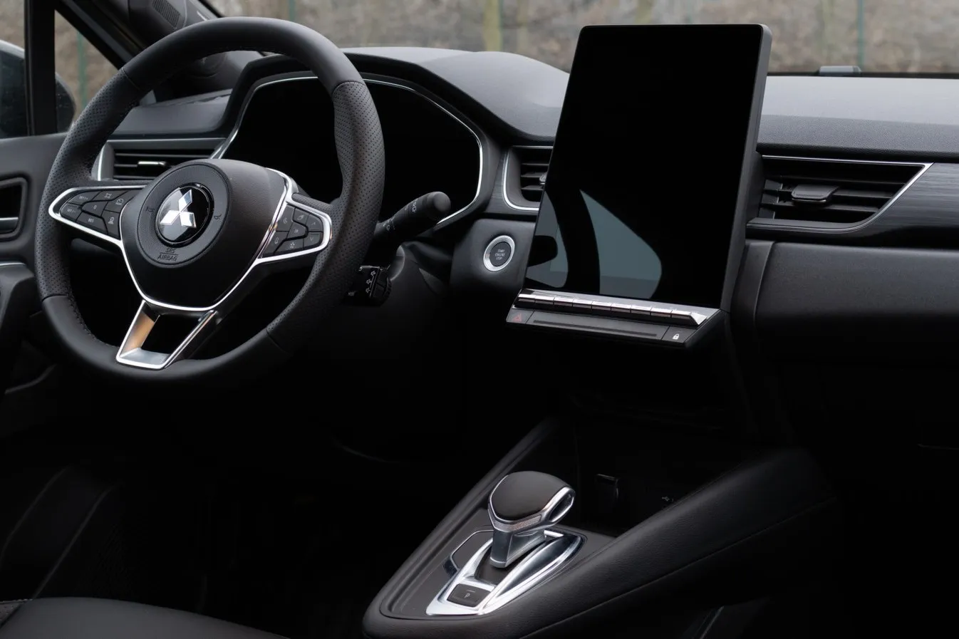 Das Cockpit des ASX-Facelifts wirkt aufgeräumt, viel Haptik unterstützt Fahrerin oder Fahrer im (Fahr)Alltag.