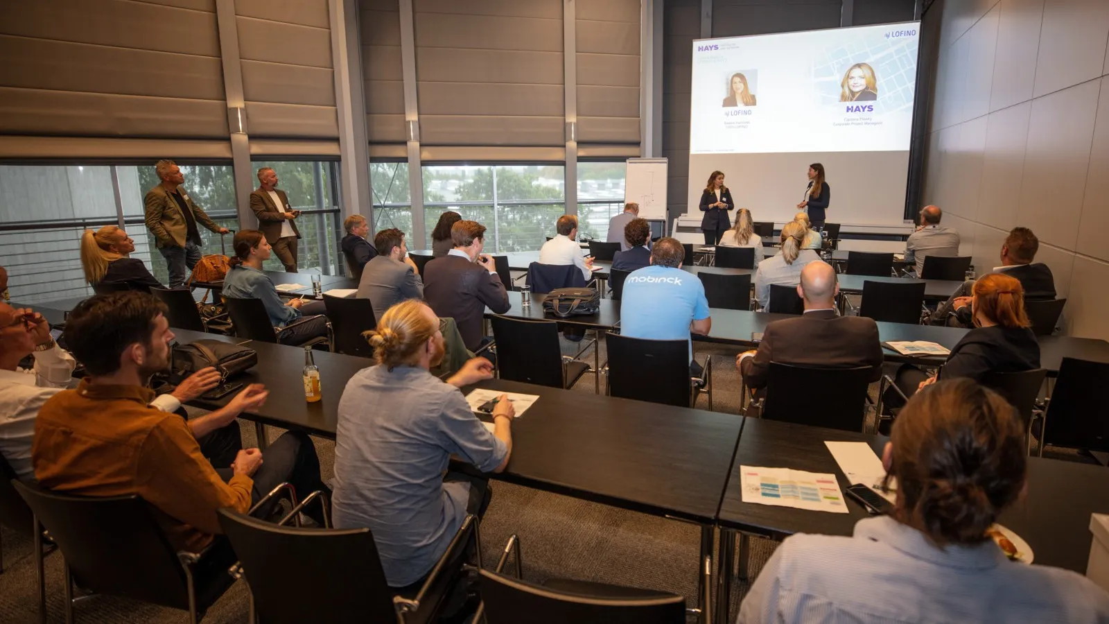 Best Practices wie hier von Hays und Lofino waren wichtige Programm-Bausteiner der Konferenz.
