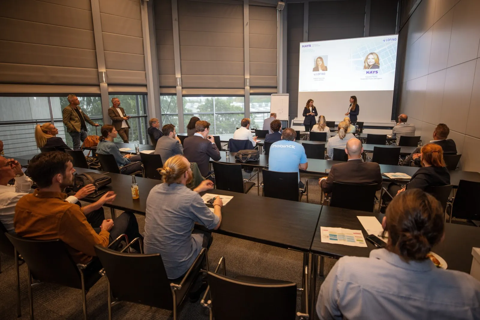 Best Practices wie hier von Hays und Lofino waren wichtige Programm-Bausteiner der Konferenz.