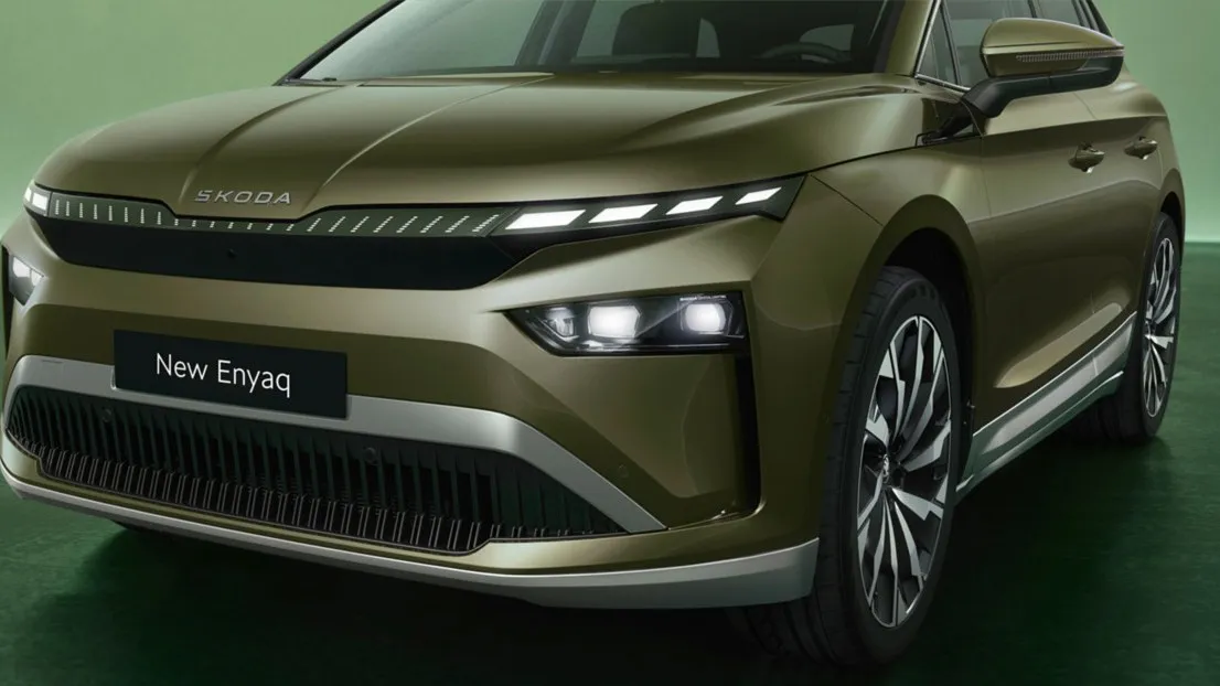 Das „Tech-Deck-Face“ ziert den neuen Škoda Enyaq.