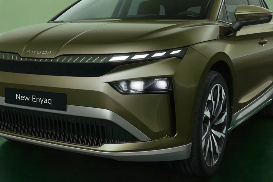 Das „Tech-Deck-Face“ ziert den neuen Škoda Enyaq.