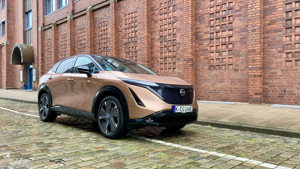 Setzt optisch ein Statement: Nissan elektrisches Kompakt-SUV Ariya.