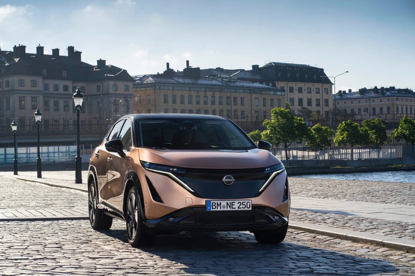 Platz zwei mit 50,1 Prozent Händlereinkaufswert: der Nissan Ariya in der 218-PS-Basis-Motorisierung.
