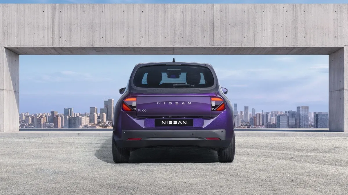 Der Nissan Pixo ist 3,80 Meter lang und soll bis zu 259 Kilometer Reichweite nach WLTP bieten.