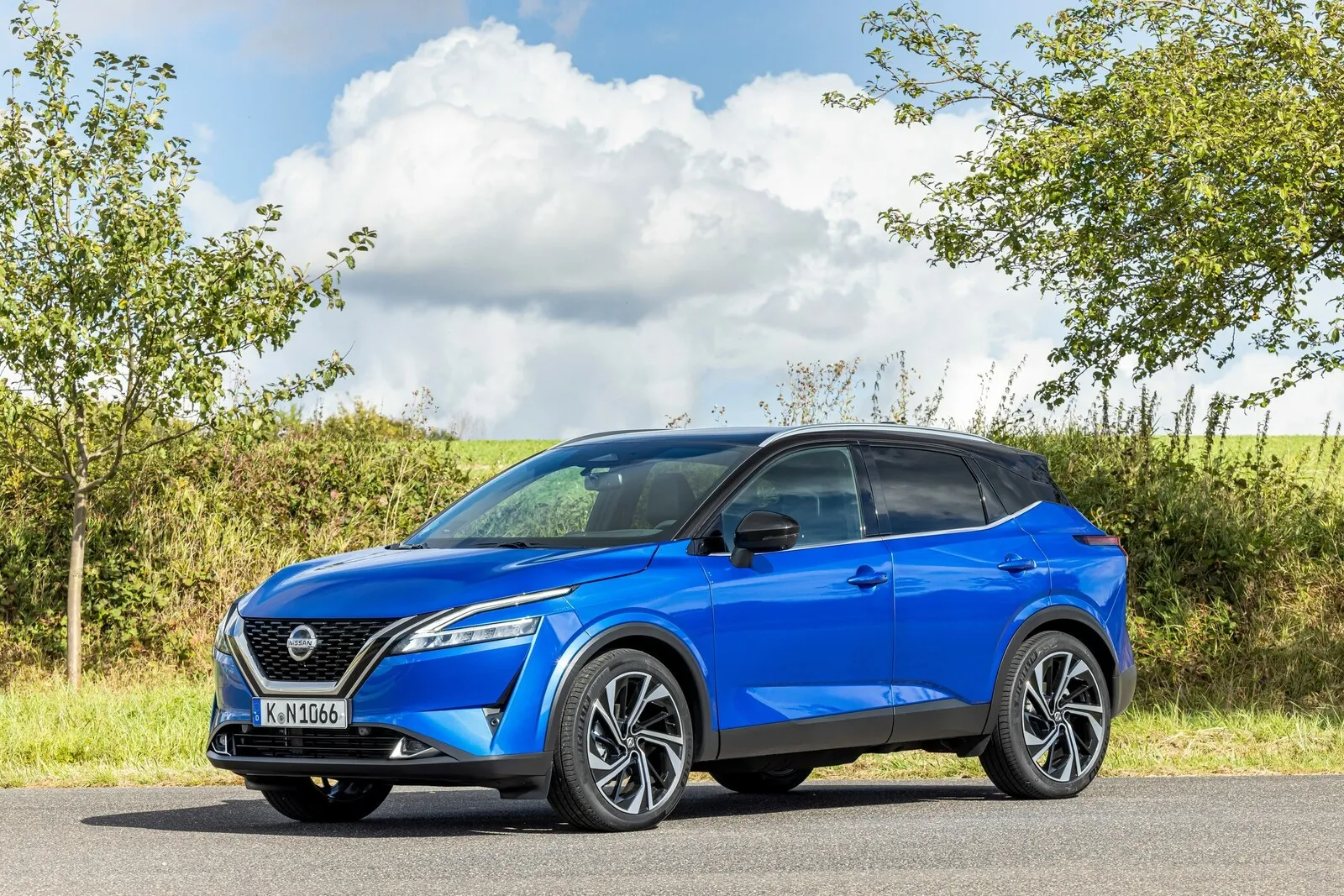 Platz 5 mit 48,2 Prozent Händlereinkaufswert: der Nissan Qashqai 1.3 DIG-T 4x4 N-Connecta..
