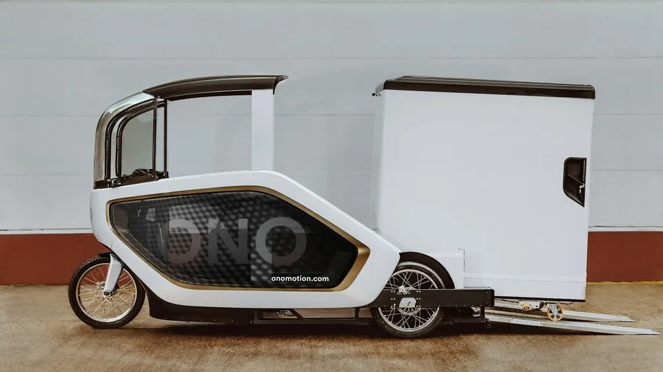 E-Cargo-Bike ONO rollt mit Hermes und Liefery durch Berlin