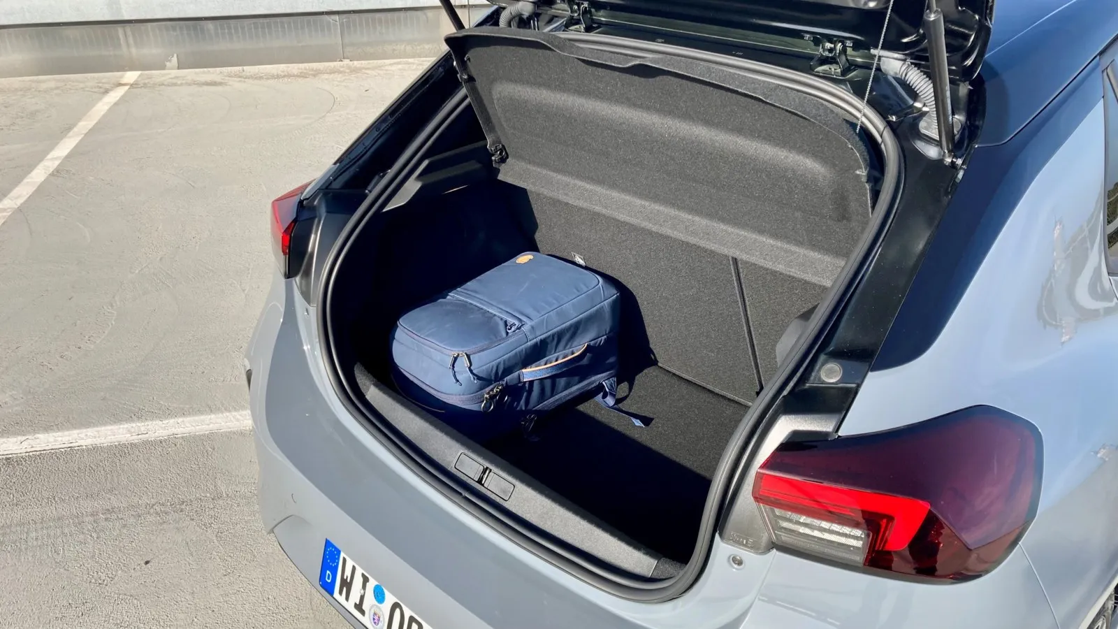 267 (Corsa Electric) oder 309 Liter Gepäck fasst der Kofferraum von Opels Bestseller im Standardformat.