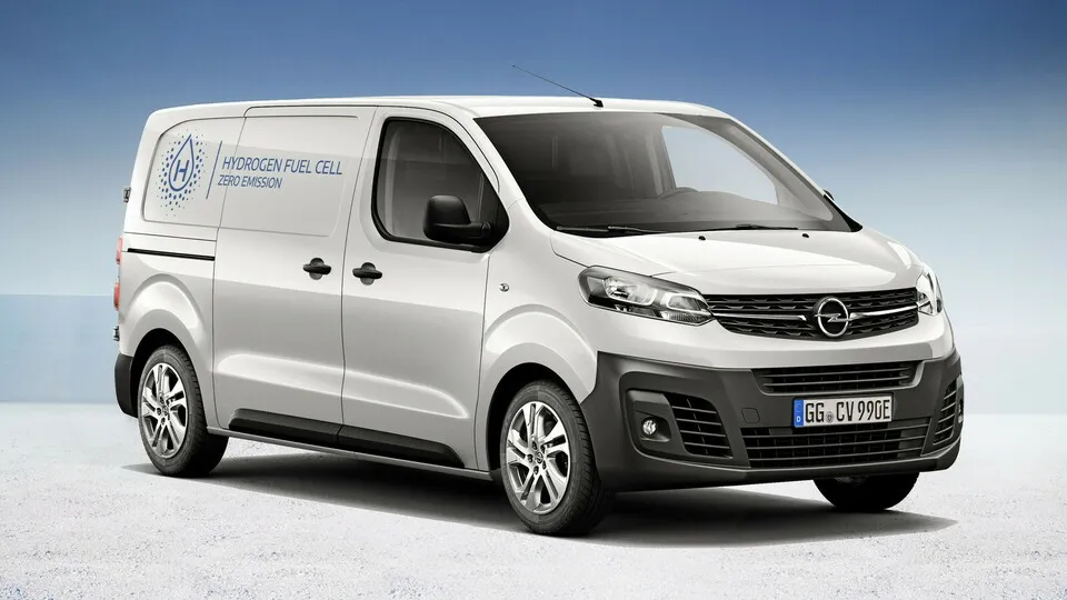 Opel rüstet den Vivaro mit einer Brennstoffzelle aus