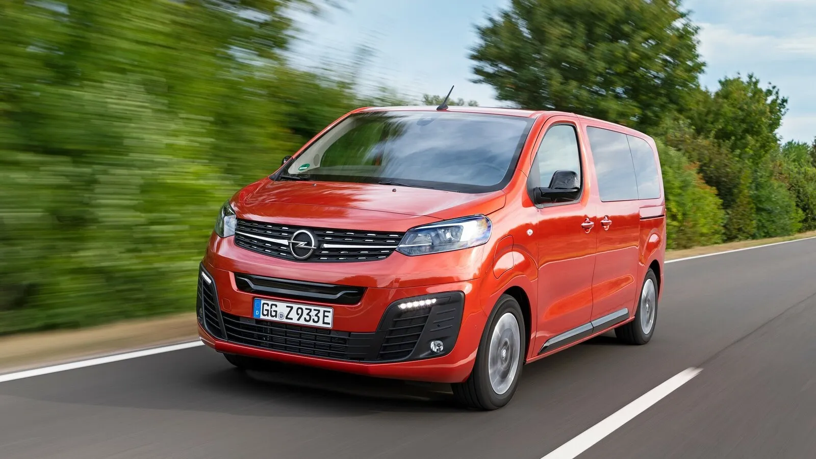 Platz 10 mit 40,5 Prozent Händlereinkaufswert: der Opel Zafira-e Life M 50 kWh Selection.