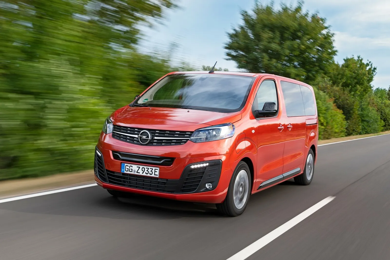 Platz 10 mit 40,5 Prozent Händlereinkaufswert: der Opel Zafira-e Life M 50 kWh Selection.