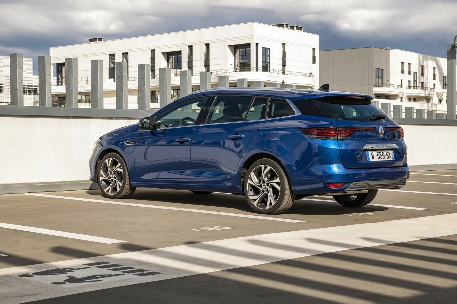 Platz 9 mit 41,4 Prozent Händlereinkaufswert: der Renault Megane Grandtour TCe 140 Business Edition (Bild: Plug-in-Hybrid).