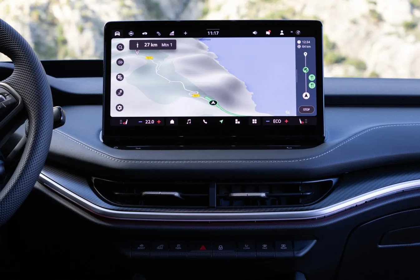 13-Zoll-Display in Serie und intuitiv nutzbar: das Infotainmentdisplay des Skoda Elroq.