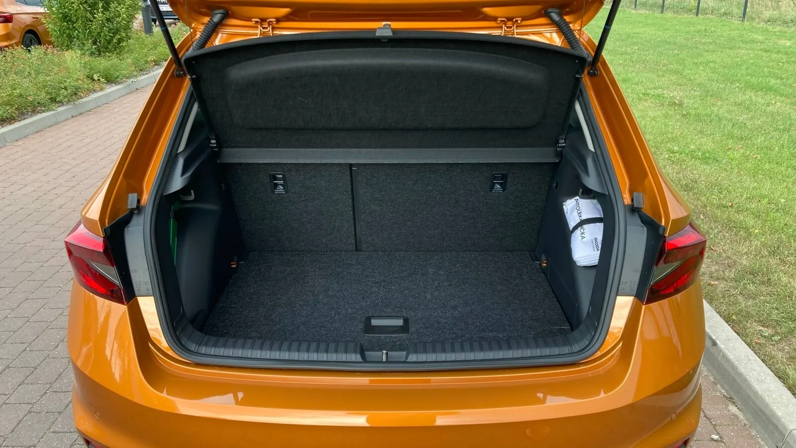 Der Fabia-Kofferraum wuchs im Standardformat um 50 auf jetzt 380 Liter