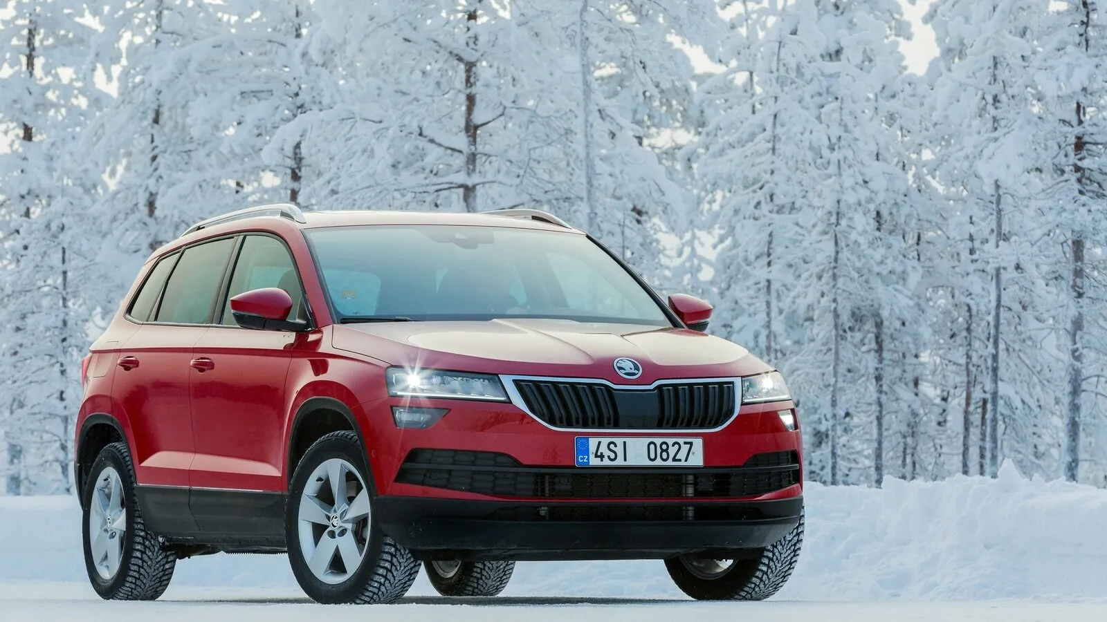 Platz 12 mit 46,3 Prozent Händlereinkaufswert: der Skoda Karoq 2.0 TSI 4x4 Sportline.