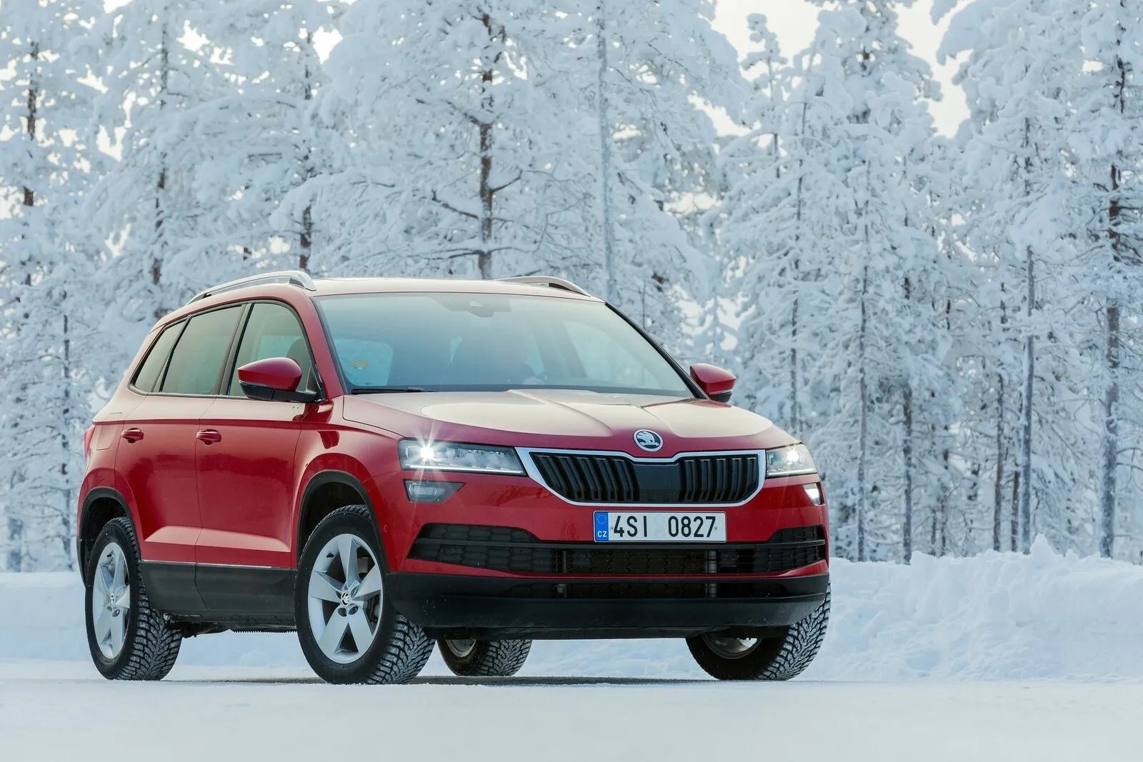Platz 12 mit 46,3 Prozent Händlereinkaufswert: der Skoda Karoq 2.0 TSI 4x4 Sportline.