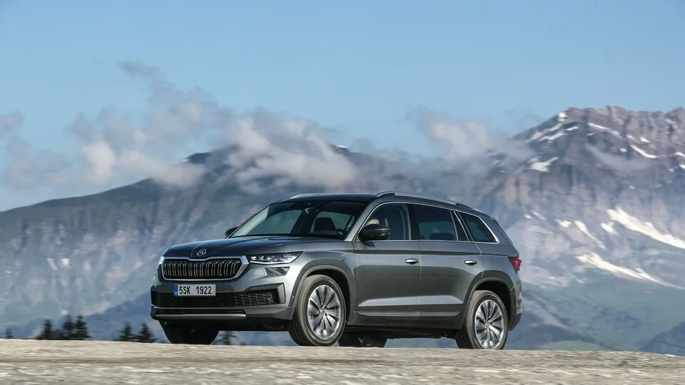 Restwert-Sieger in unserem SUV-Vergleich der DAT: der Skoda Kodiaq 2.0 TDI 4x4 Clever.