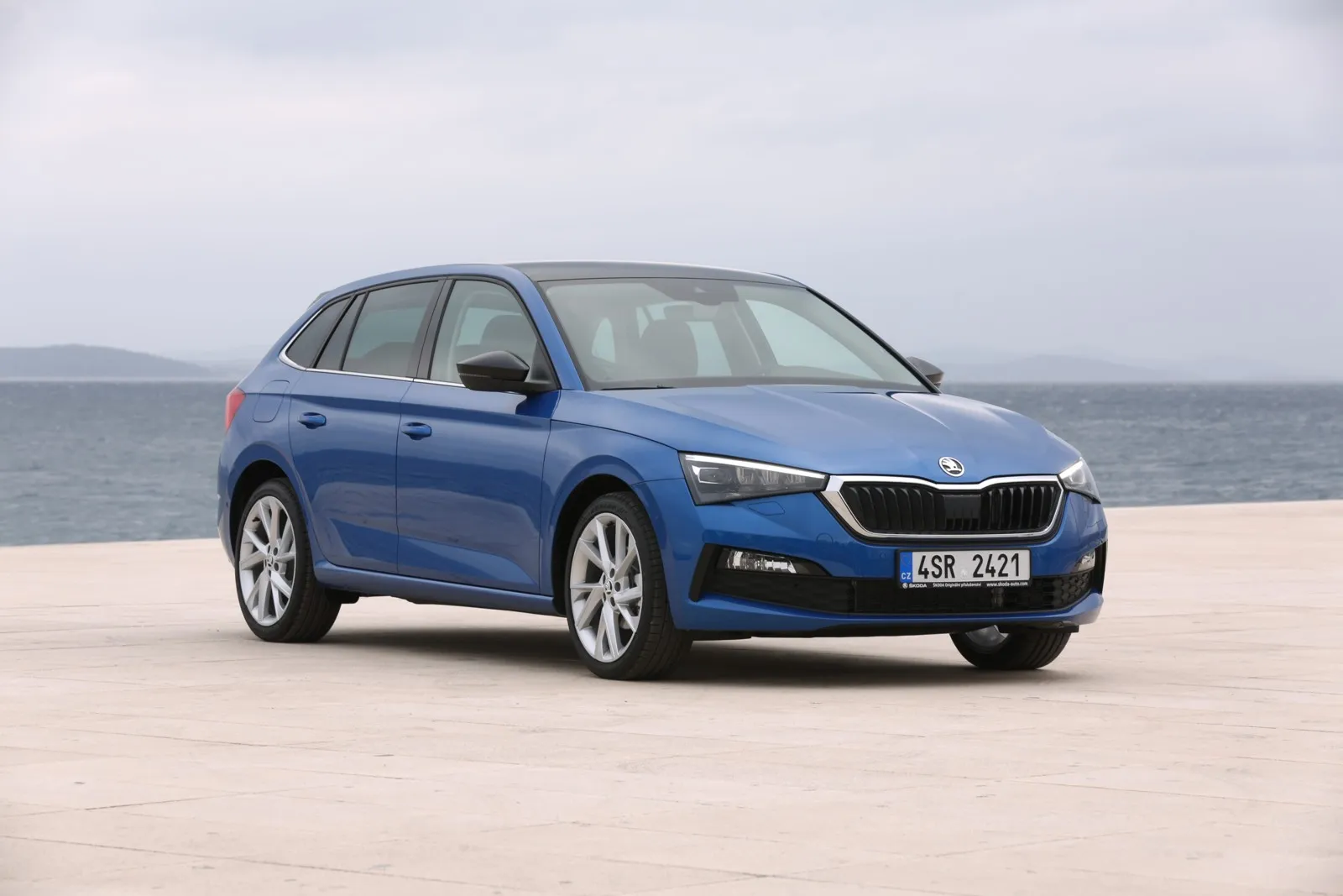 Platz 7 mit 44,2 Prozent Händlereinkaufswert: der Skoda Scala 1.5 TSI DSG.