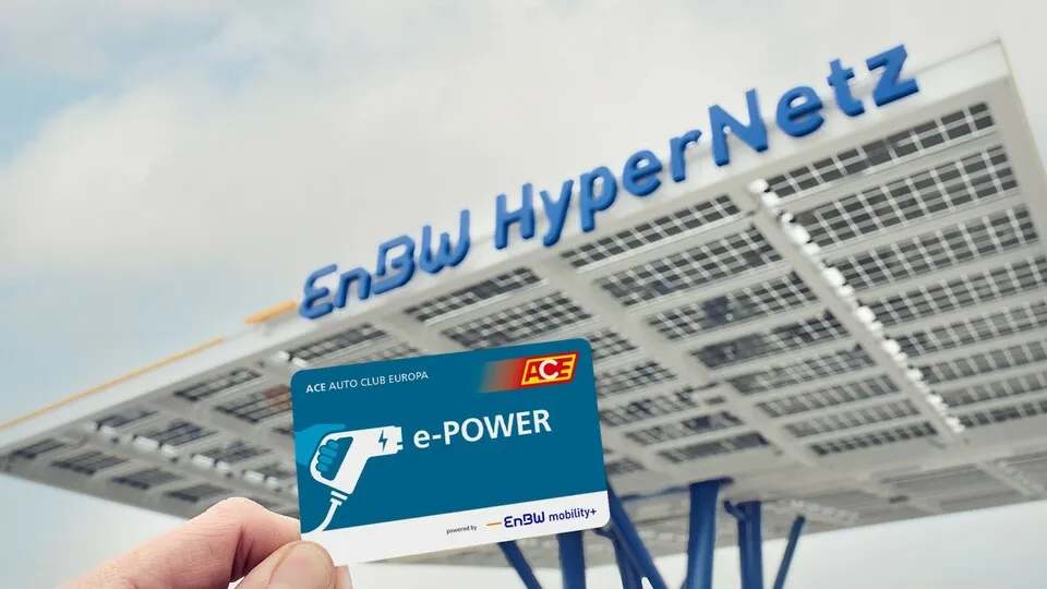 ACE bietet seinen Mitgliedern nun einen EnBW-Ladetarif mit leichten Vergüngstigungen an